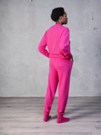 Cashmere Crew In Pink