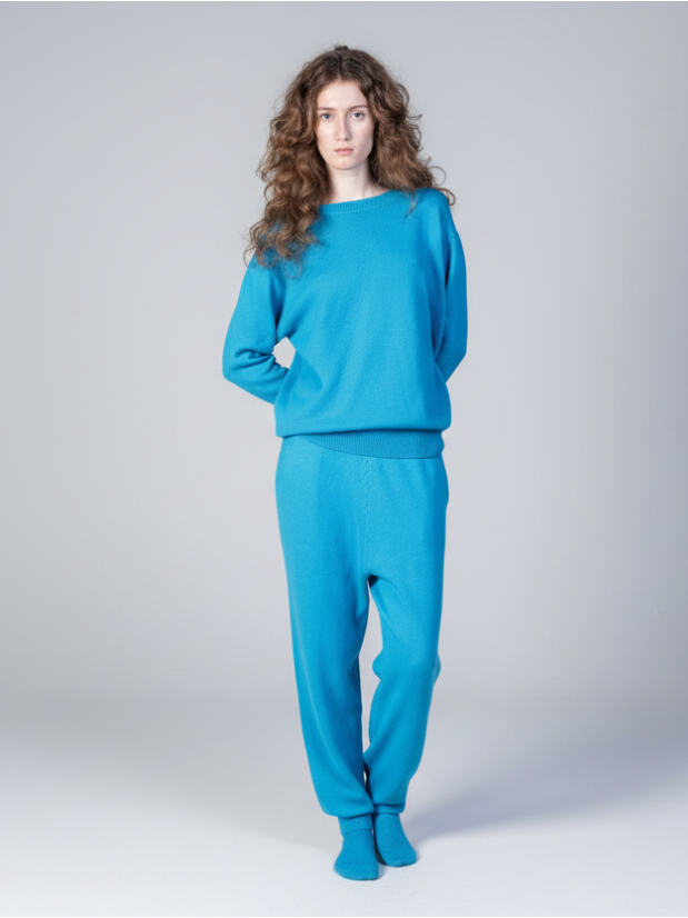 Cashmere Crew in Cerulean