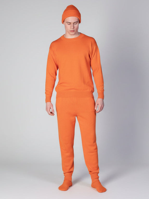 wanima COMINATCHA!! スウェット　オレンジ　ＸＬ Cashmere Crew In Buoy – LYNNE COLEMAN LTD