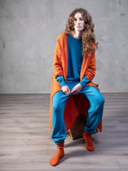 Cashmere Cold Water Swimming Wrap in Buoy