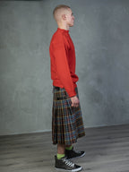 The Cashmere Guernsey in Poppy