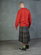 The Cashmere Guernsey in Poppy