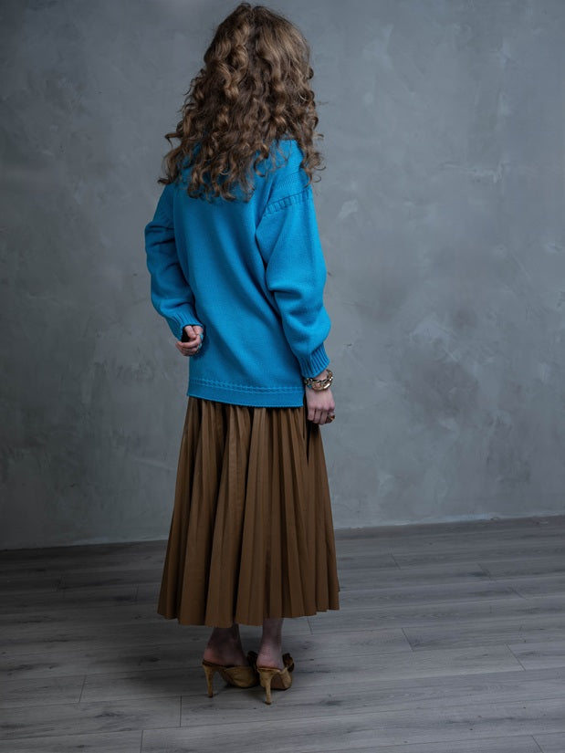 The Cashmere Guernsey in Cerulean