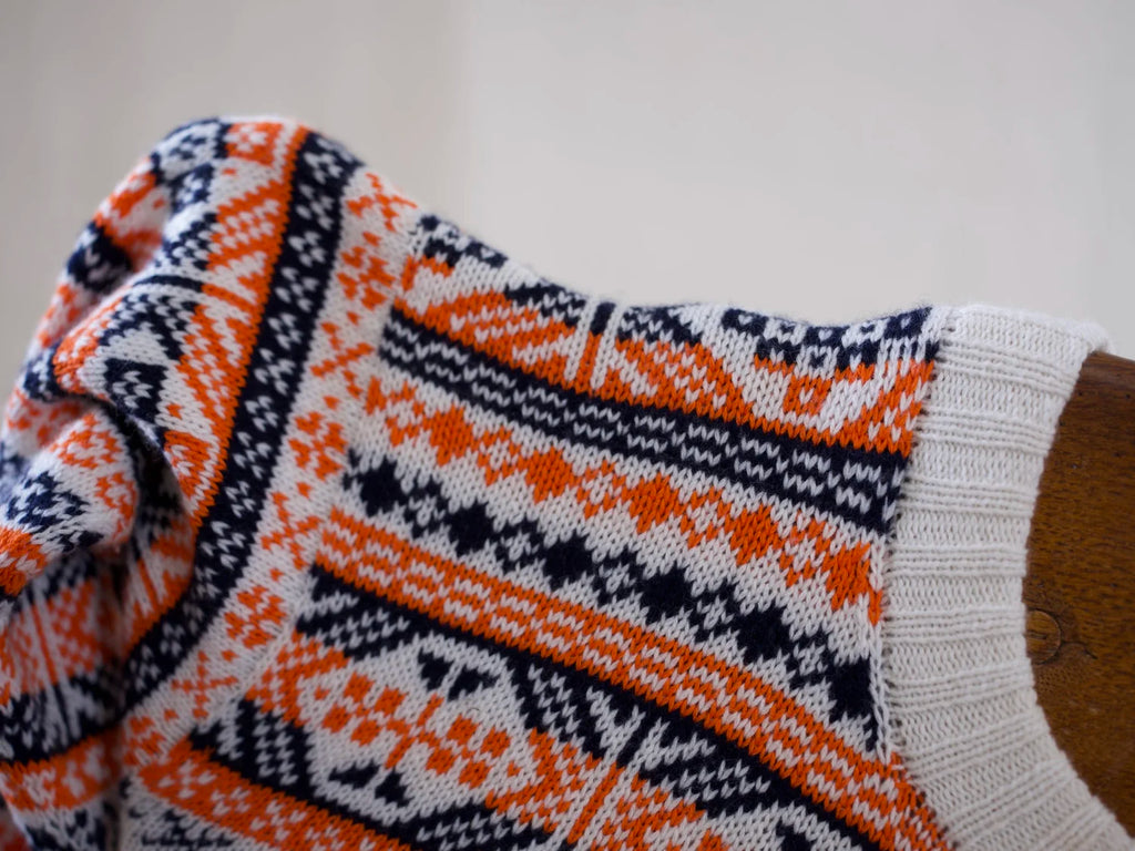 The Cashmere Fair Isle In Pearl