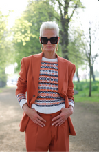 The Cashmere Fair Isle In Pearl