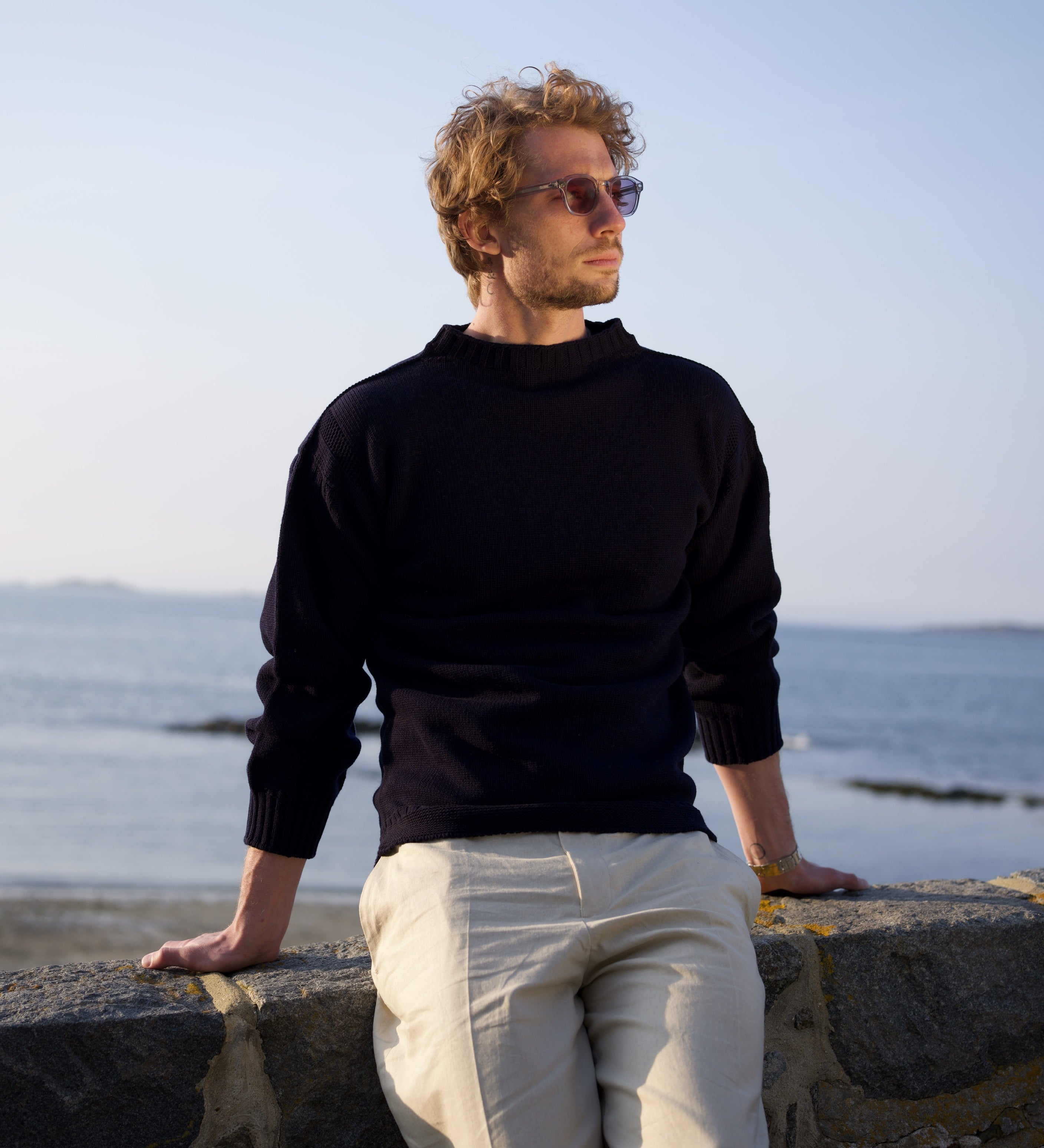 The Cashmere Guernsey in Nautical