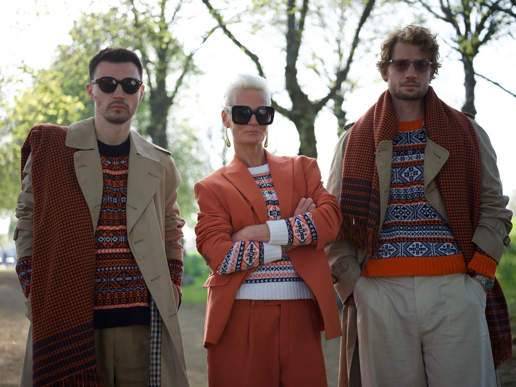 The Cashmere Fair Isle In Pearl