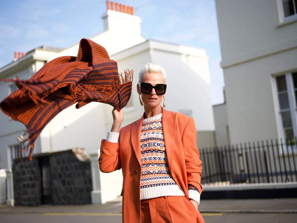 The Cashmere Fair Isle In Pearl