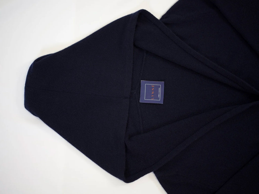 Cashmere Cold Water Swimming Wrap in Nautical